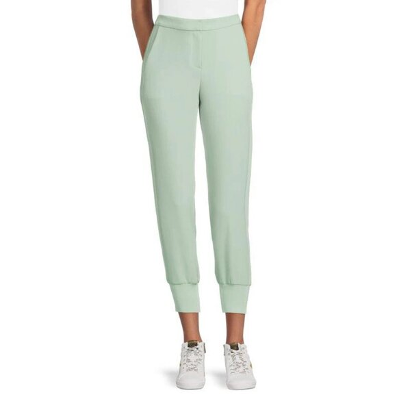 Theory NWOT Essential Jogger in Opal Green Crepe